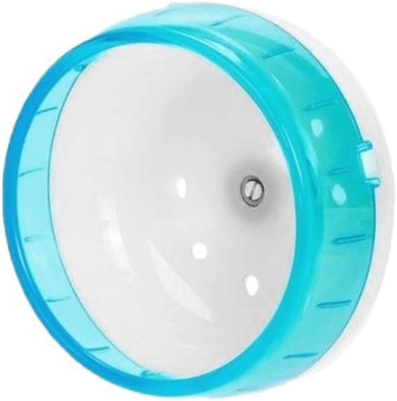 Silent Hamster Wheel 4.7 Inch Small Animal Running Exercise Wheel | Quiet non-slip design with smooth rotation, ideal for hamsters and small pets to enjoy daily exercise at home.