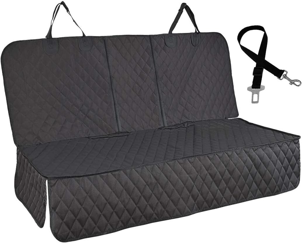 Honest Dog Car Seat Covers, Dog seat Cover with Side Flap for Cars, Trucks, and Suv’s – Waterproof & Nonslip Pet Seat Cover for Backseat