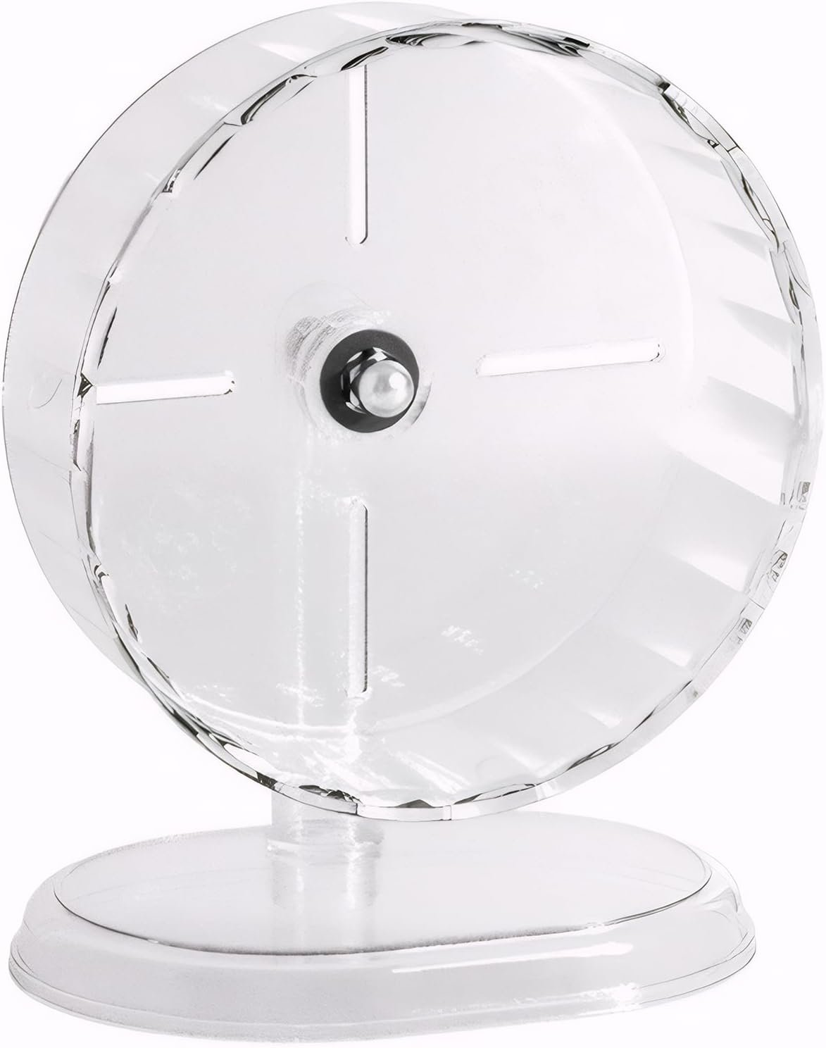 8.3in Gerbil & Hamster Wheel (8.3inch) | Ideal 8.3 inch gerbil wheel and hamster wheel. Smooth, anti-slip surface protects pet paws. Quiet night time spinning