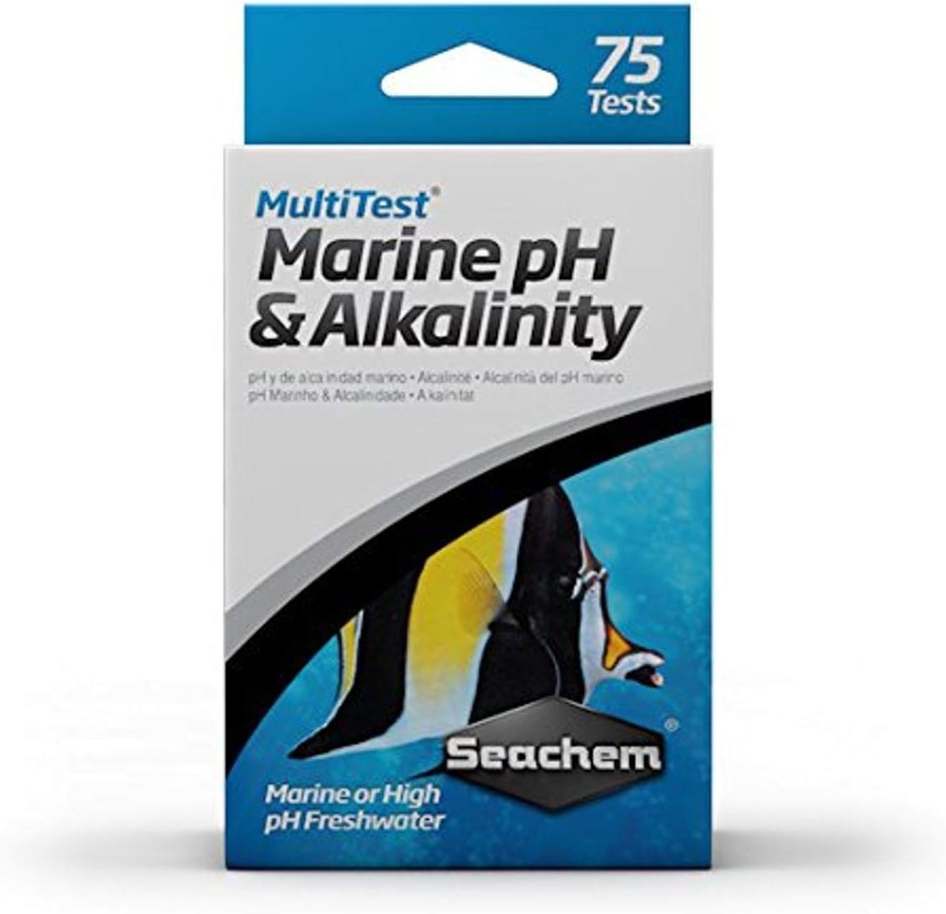 Seachem MultiTest – Marine pH/Alkalinity – 75 Tests