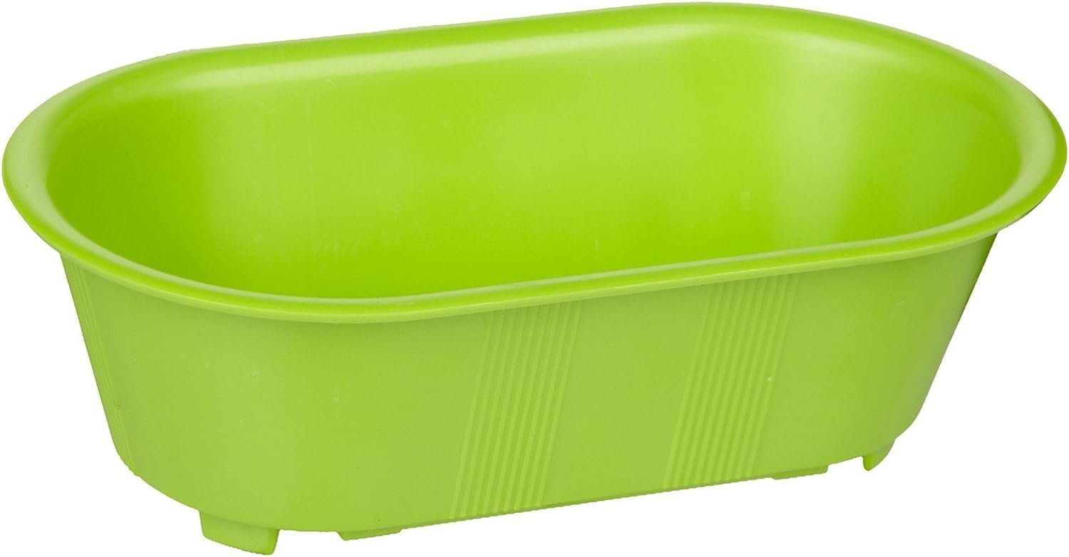 Penn-Plax Bird Bath with Mirror – Engaging Cage Accessory for Bathing, Play, and Feather Care – Easy to Clean & Install – Ideal for Parakeets, Canaries and Small Birds, 5.75 x 3.25 x 1.75 Inches