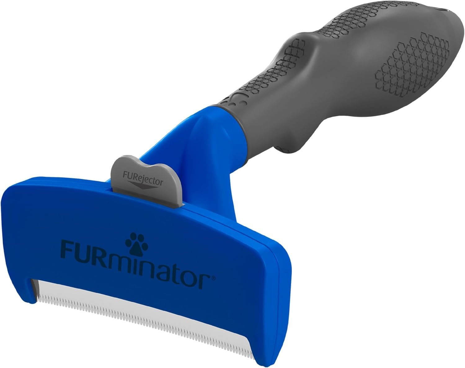 FURminator Large Dog Undercoat deShedding Tool for Long Hair | Reduces Loose Hair From Shedding, Easy Clean-Up, For Dogs Over 50 lbs, Use Weekly, Ergonomic Handle For Comfort