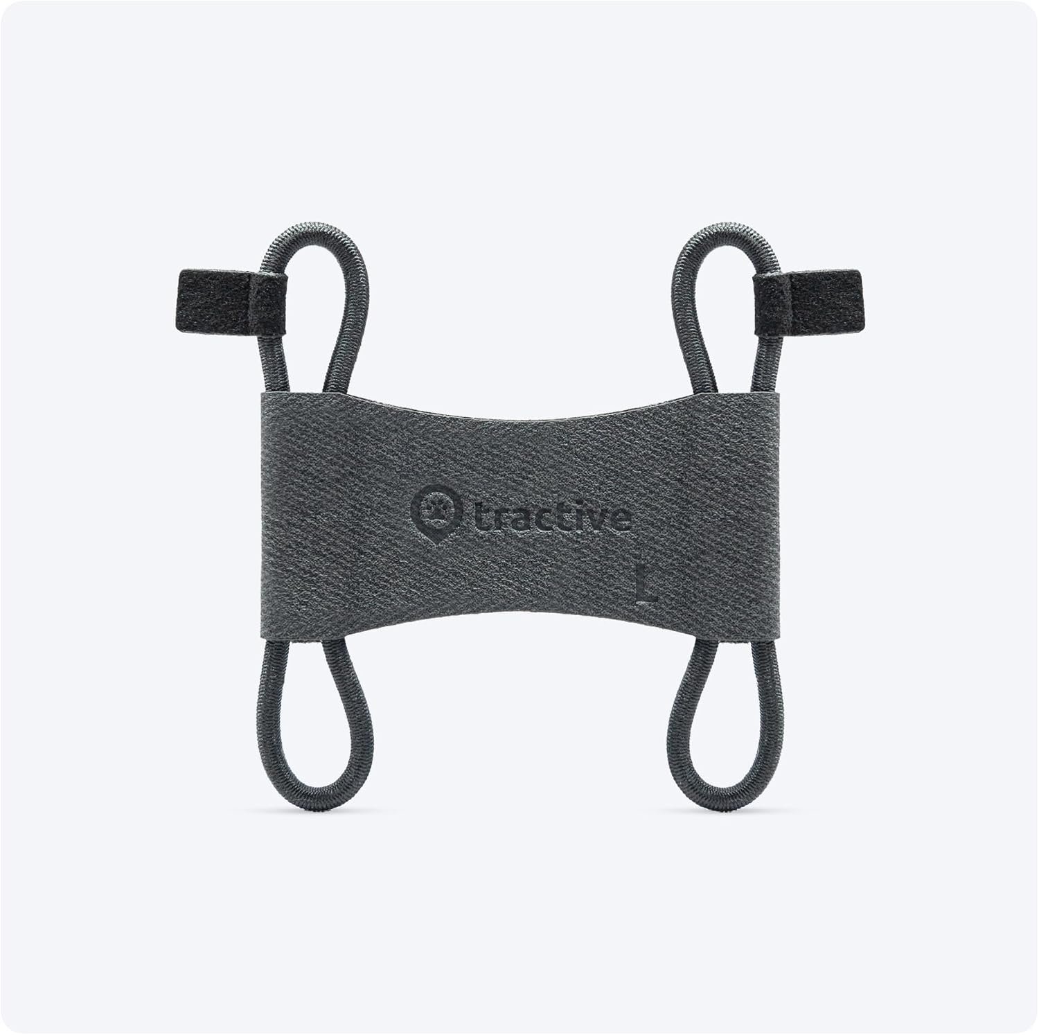 Tractive Fabric Clip Mount x2 for Tractive Dog 6 GPS Tracker (Black) – Large
