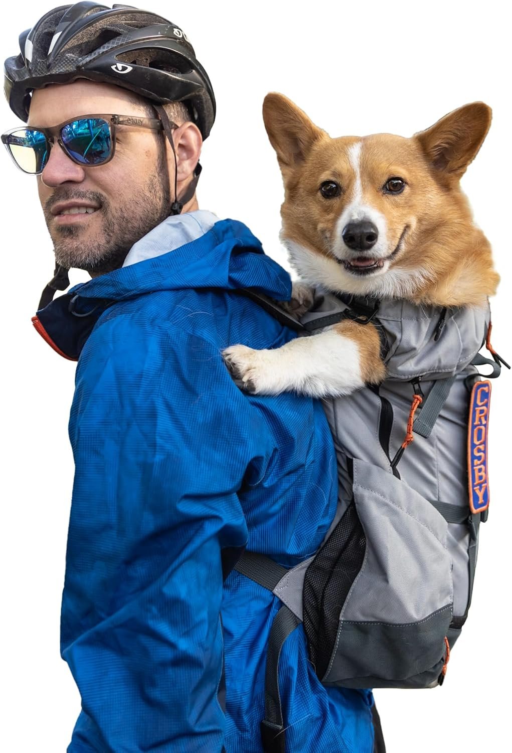 K9 Sport Sack Urban 3 – Medium, Concrete – Ideal for Dogs with 17-19” Back Length – Dual-Use, Backpack-Style Carrier + Everyday Pack