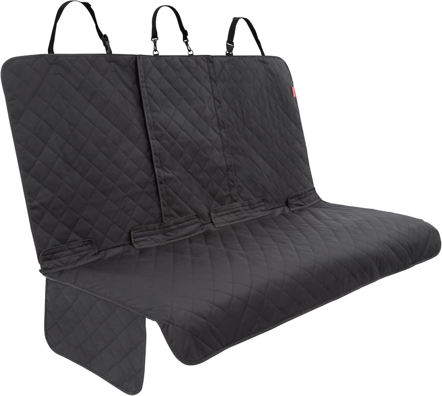 Lusso Gear Dog Car Seat Cover – Waterproof Non-Slip Car Back Seat Protector – Rear Car Seat Cover for Dogs – Universal Fit for Sedans Trucks SUVs – Scratchproof Backseat Car Cover – Machine Washable