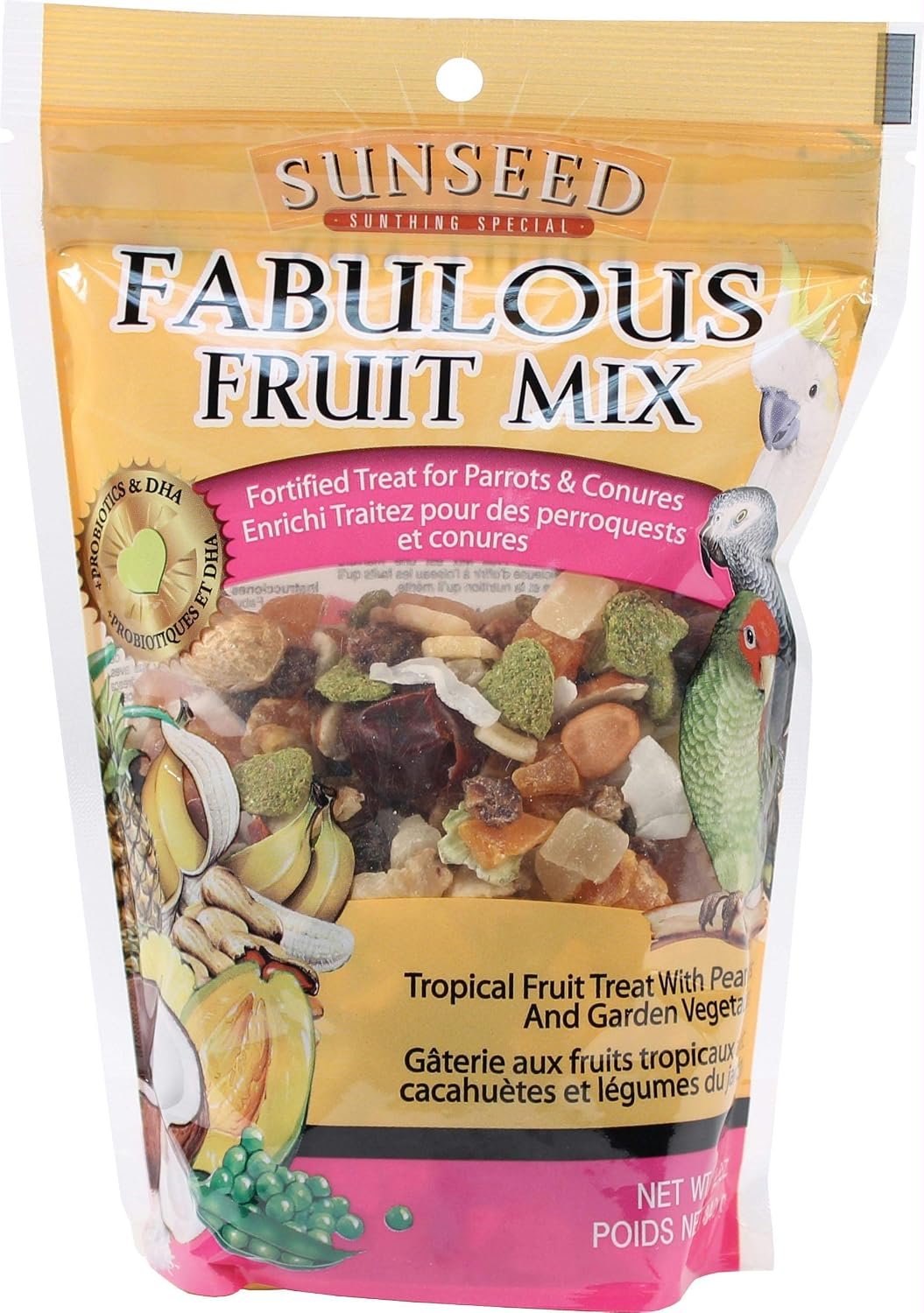 Sunseed Fabulous Fruit Mix Parrots & Conures