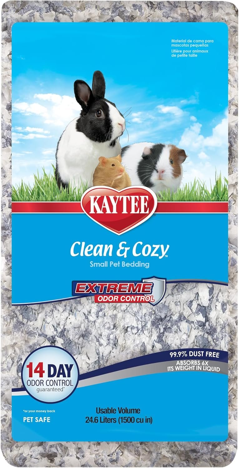 Kaytee Clean and Cozy Extreme Odor Control Bedding for Small Pets 24.6 Liter