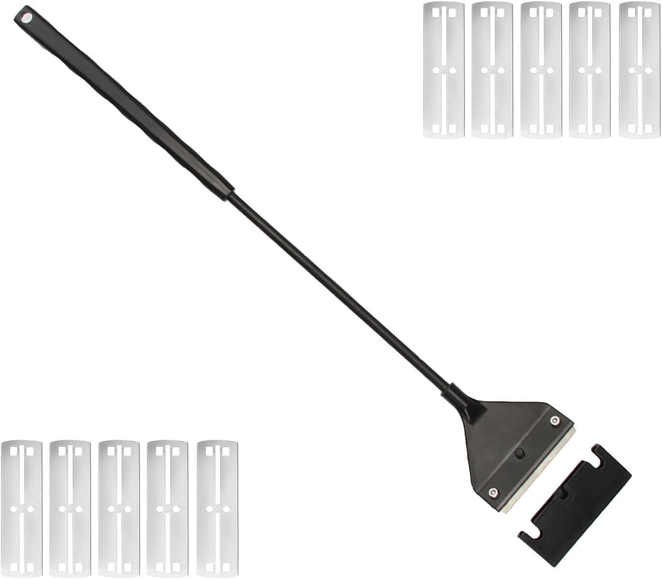 Vimvins Algae Scraper for Glass Aquarium,Aquarium Razor Scraper with 10 Replaceable Blades,Aquarium Cleaning Tools.