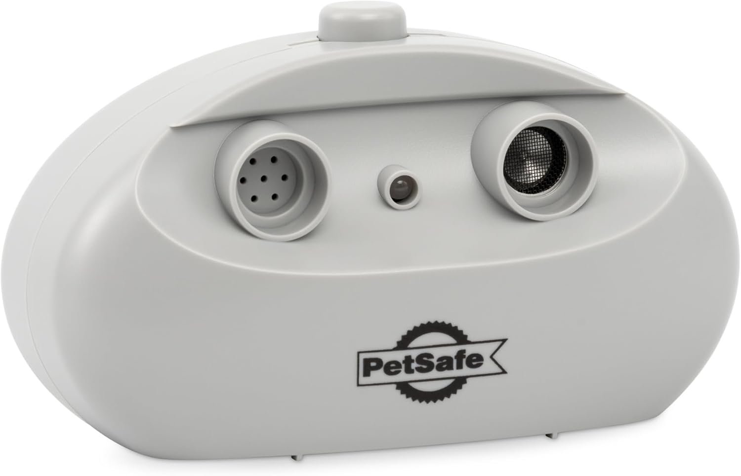 PetSafe Indoor Ultrasonic Dog Bark Control – No Collar Needed – Up to 25 ft Range – Anti-Bark Pet Training System – Automatic with Manual Trainer Button, White, One Size, PBC-1000 | No Collar Needed, High-Frequency Tone Reduces Excessive Barking, Automatic or Manual, Requires 9V Battery every 5-6 Months
