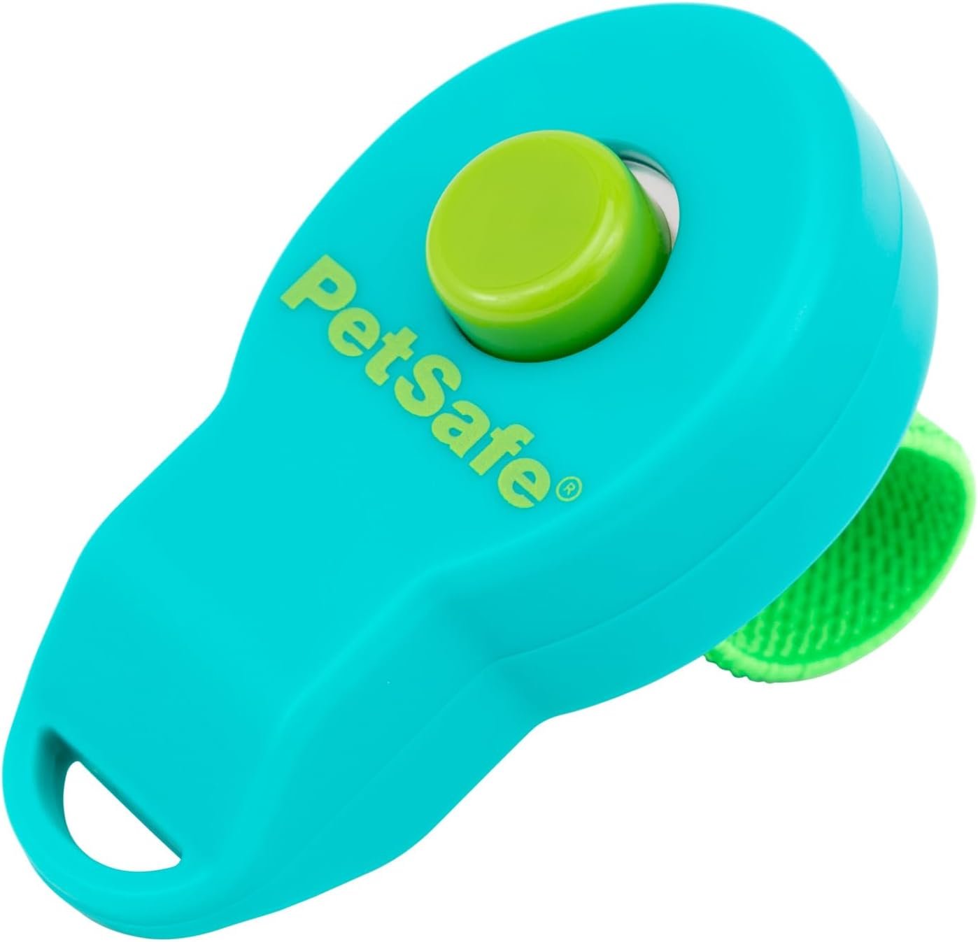 PetSafe Clik-R Dog Training Clicker, Blue | Ergonomic and Easy to Hold Clicker with Comfort Finger Band Marks Good Behavior Instantly