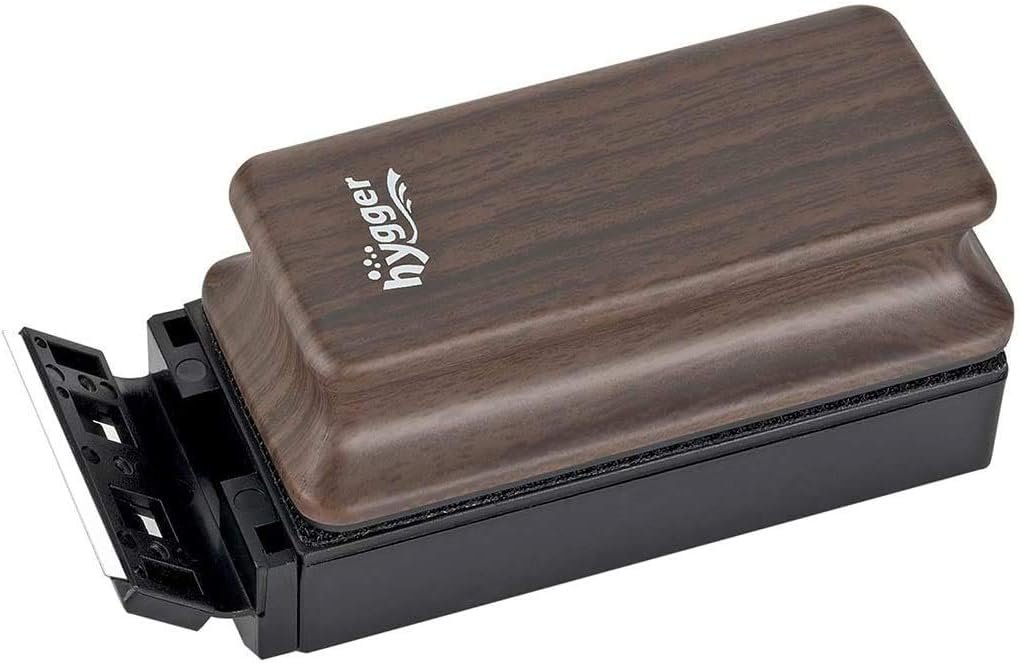 hygger Aquarium Strong Magnetic Cleaner Algae Magnet Cleaning Tool with Scraper Floating Brush for Fish Glass Tank S | Aquarium Algae Scraper, Scratch-Free Glass Cleaner with Detachable Scraper (S)