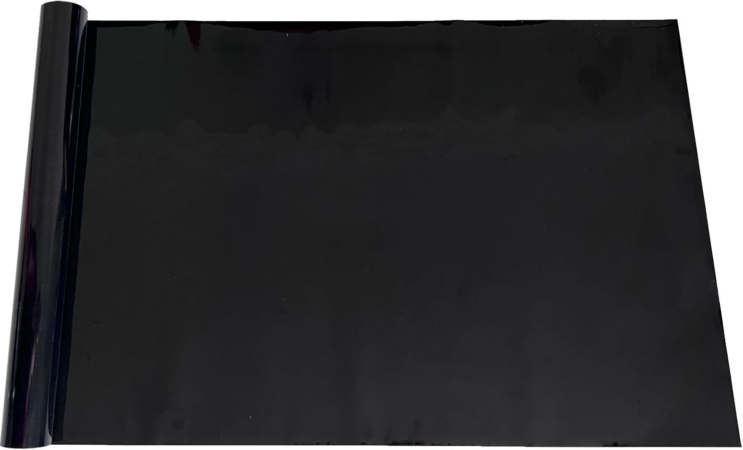 XCNO Black Aquarium Background Fish Tank Film, Static Cling, 74.8 x 23.6 in | Glue-Free, Thickened Waterproof Vinyl, Total Light Blockout, Makes Fish Colors Pop, Easy to Install and Remove, Reusable