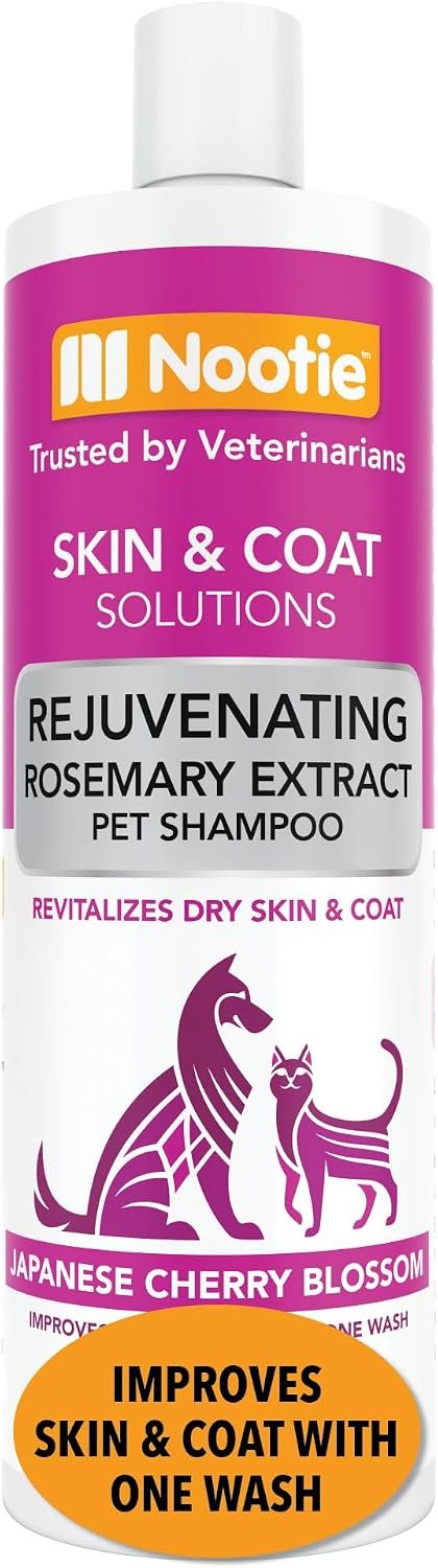 Nootie – Pet Shampoo for Sensitive Skin – Revitalizes Dry Skin & Coat – Natural Ingredients – Gentle Dog Shampoo – Cleans & Conditions