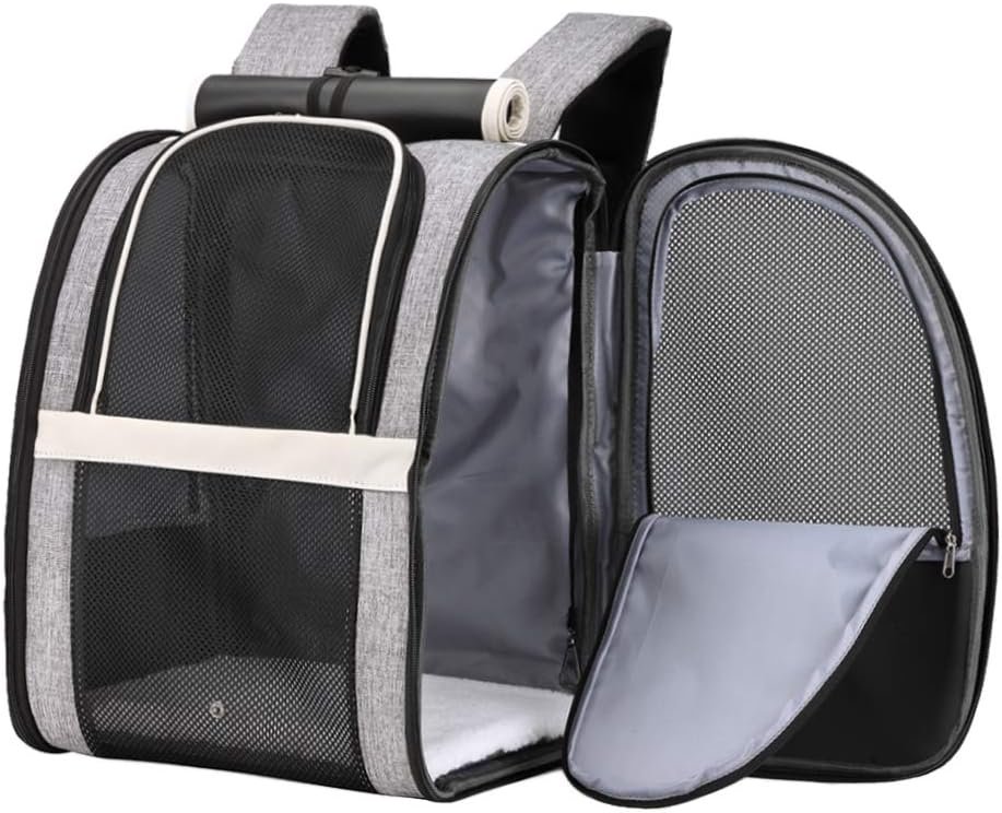Texsens Innovative Traveler Bubble Backpack Pet Carriers for Cats and Dogs