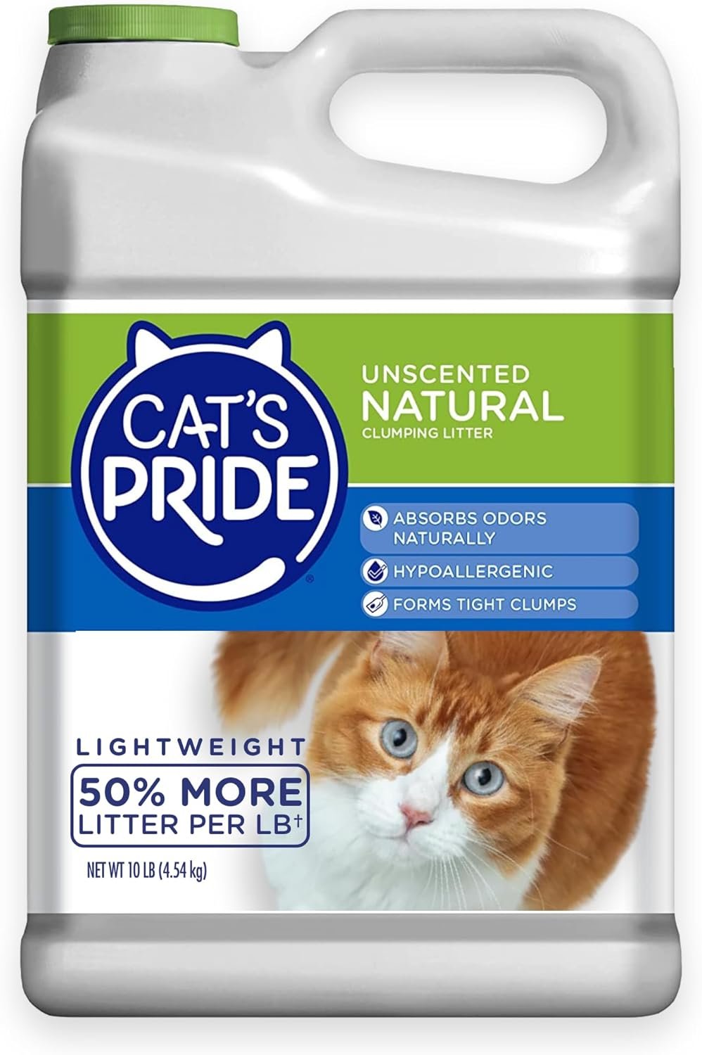 Cat’s Pride Natural Lightweight Hypoallergenic Clumping Litter 10lb