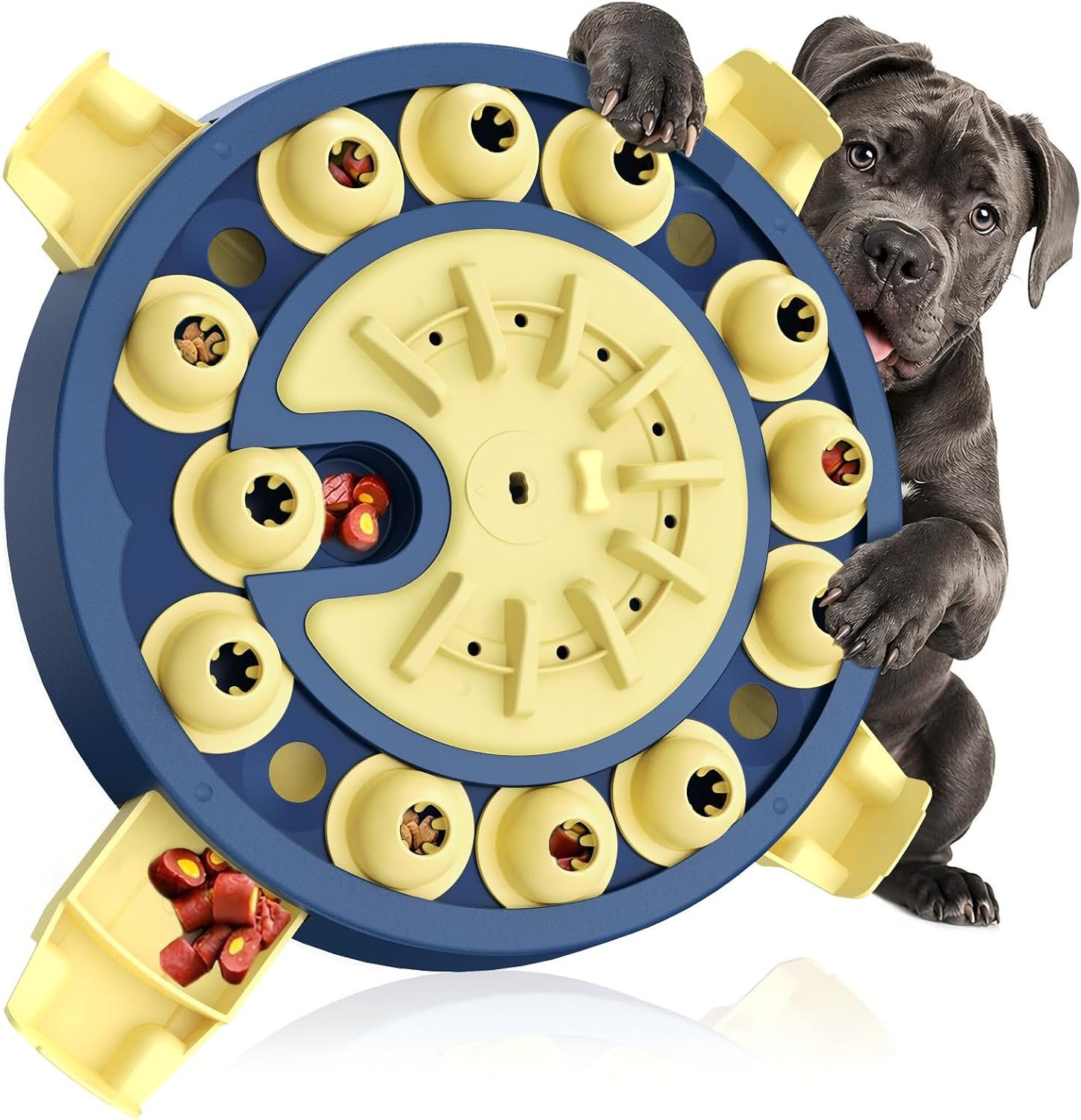 KADTC Large 3 Levels, Dog Puzzle Toy, Mental Stimulation for Smart Dogs | Four Ways Grow from Beginner to Advanced, Beat Boredom, Sharpen Focus,Channel Excess Energy and Stay Fresh Beyond One Solve.