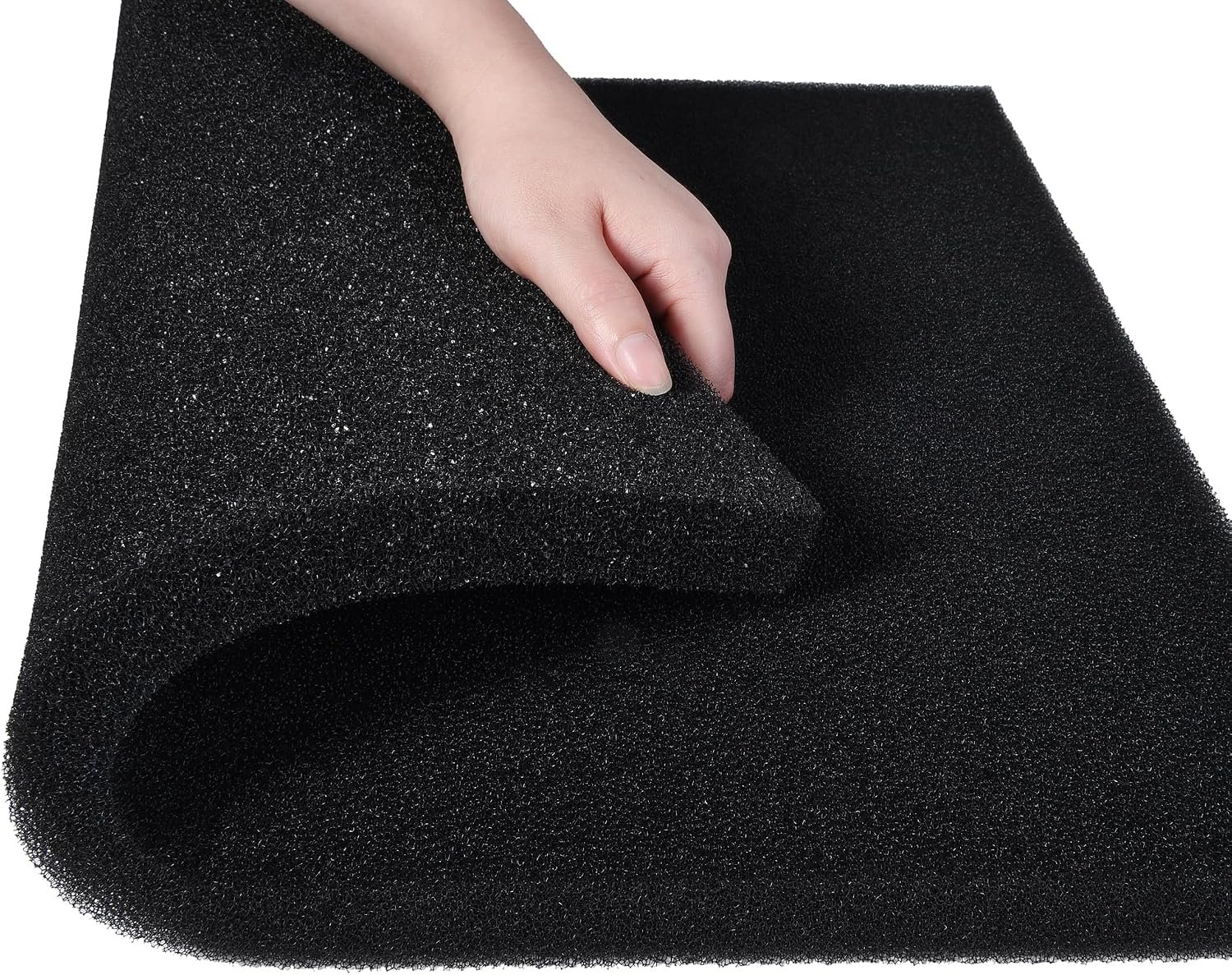 Aquarium Sponge Filter Pad, Bio Filter Media Foam Sponges | Cut-to-Size Foam for Fish Tank (20″x20″x1″ (50PPI))