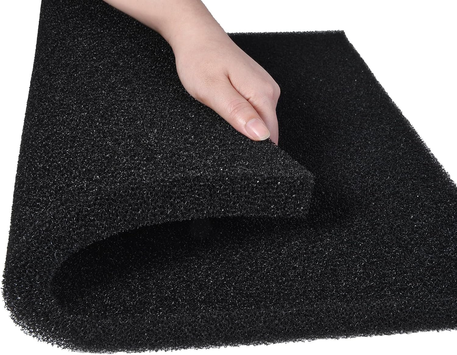 Aquarium Sponge Filter Pad, 20″x20″x1″ (35PPI) | Bio Filter Media Foam Sponges, Cut-to-Size Foam for Fish Tank
